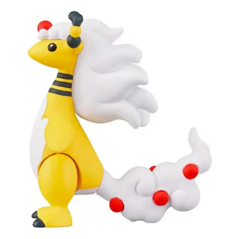 Pokemon: Mini Figura - Mega Ampharos (Takara Tomy Moncolle)