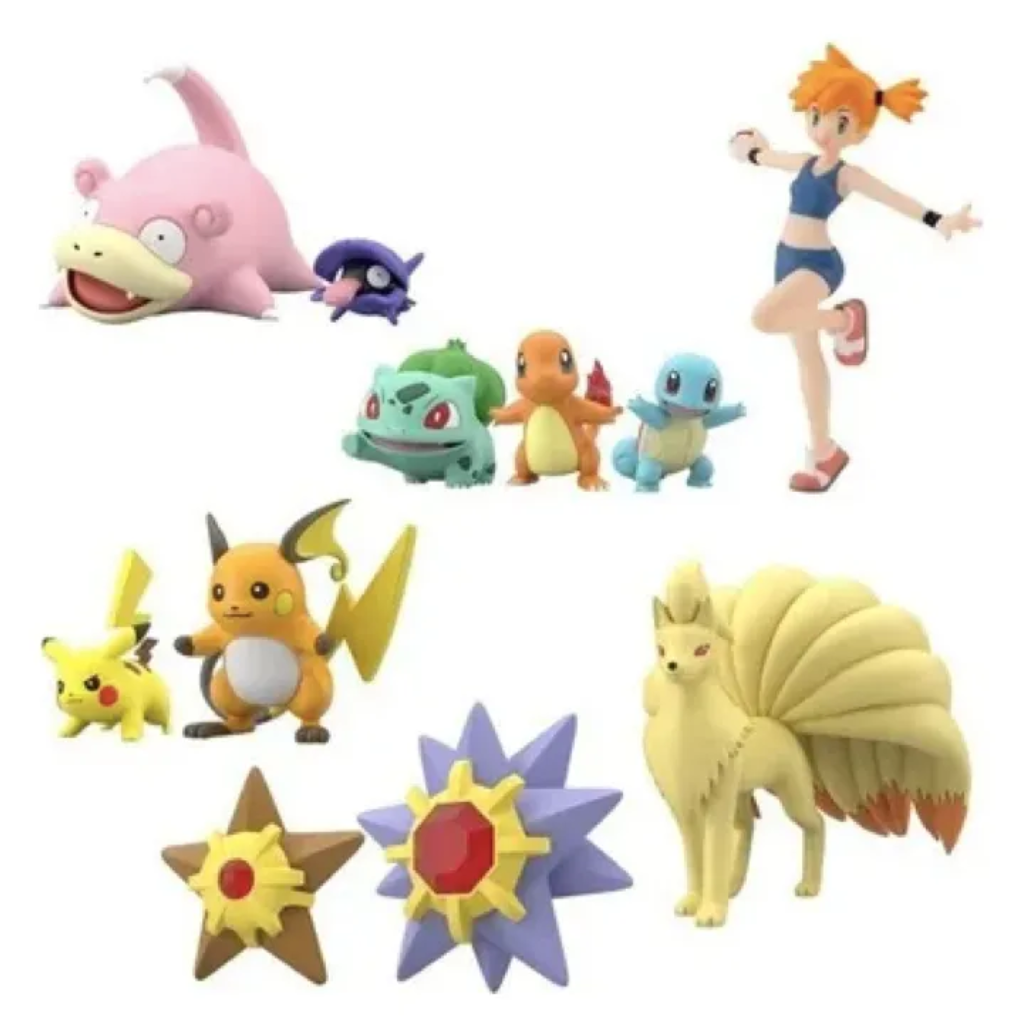 Pokemon Scale World Bandai - Pikachu Y Raichu