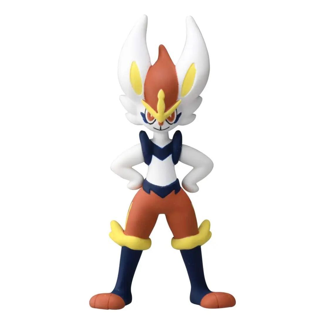 Pokemon: Mini Figura - Cinderace (Takara Tomy)