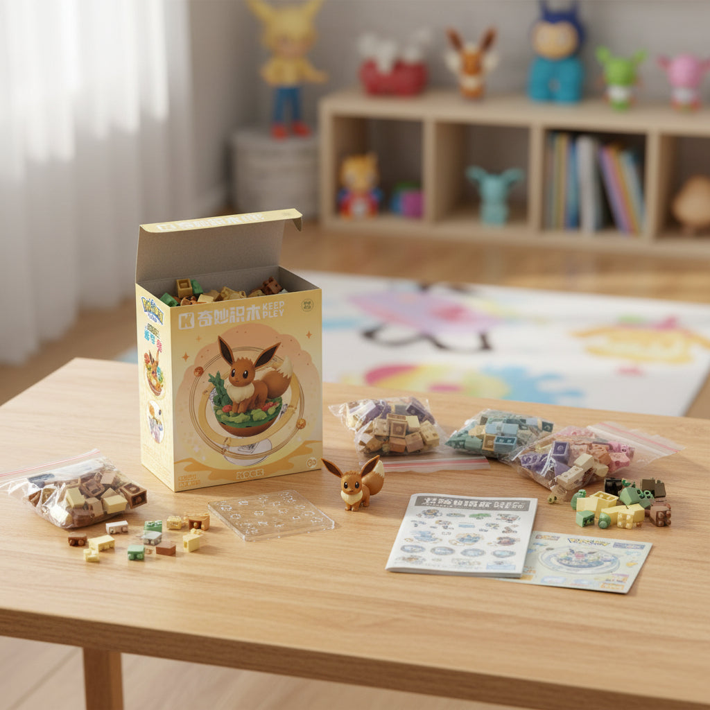 Pokemon: Keeppley - Sylveon Set Para Armar