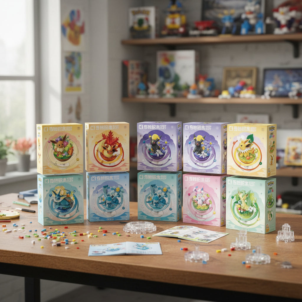 Pokemon: Keeppley - Jolteon Set Para Armar