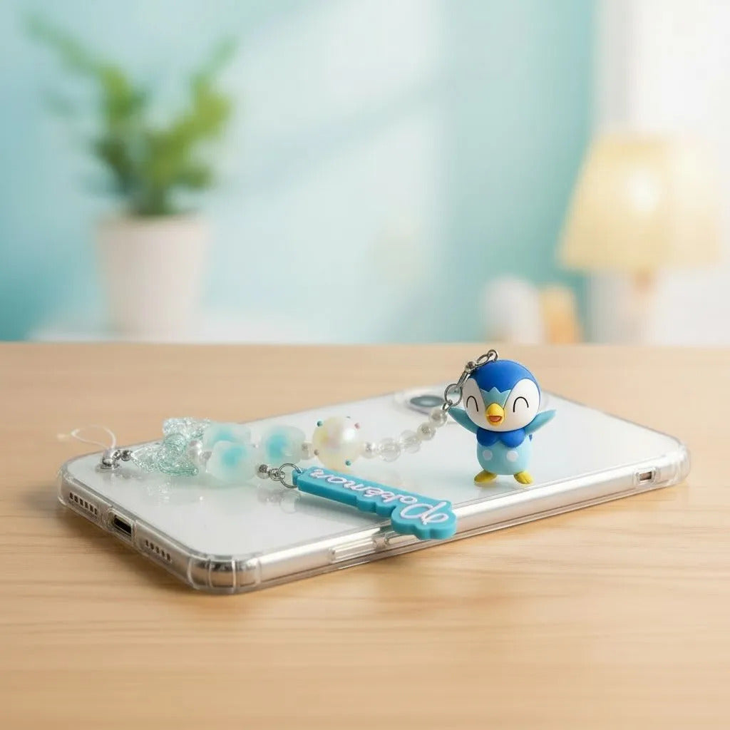 Pokemon: Langbowang Llavero Celular - Piplup