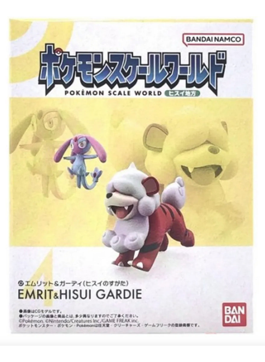 Pokemon: Scale World Bandai Set Hisui - Mesprit Y Growlithe