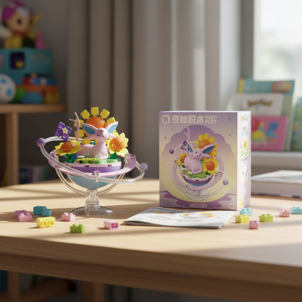 Pokemon: Keeppley - Espeon Set Para Armar