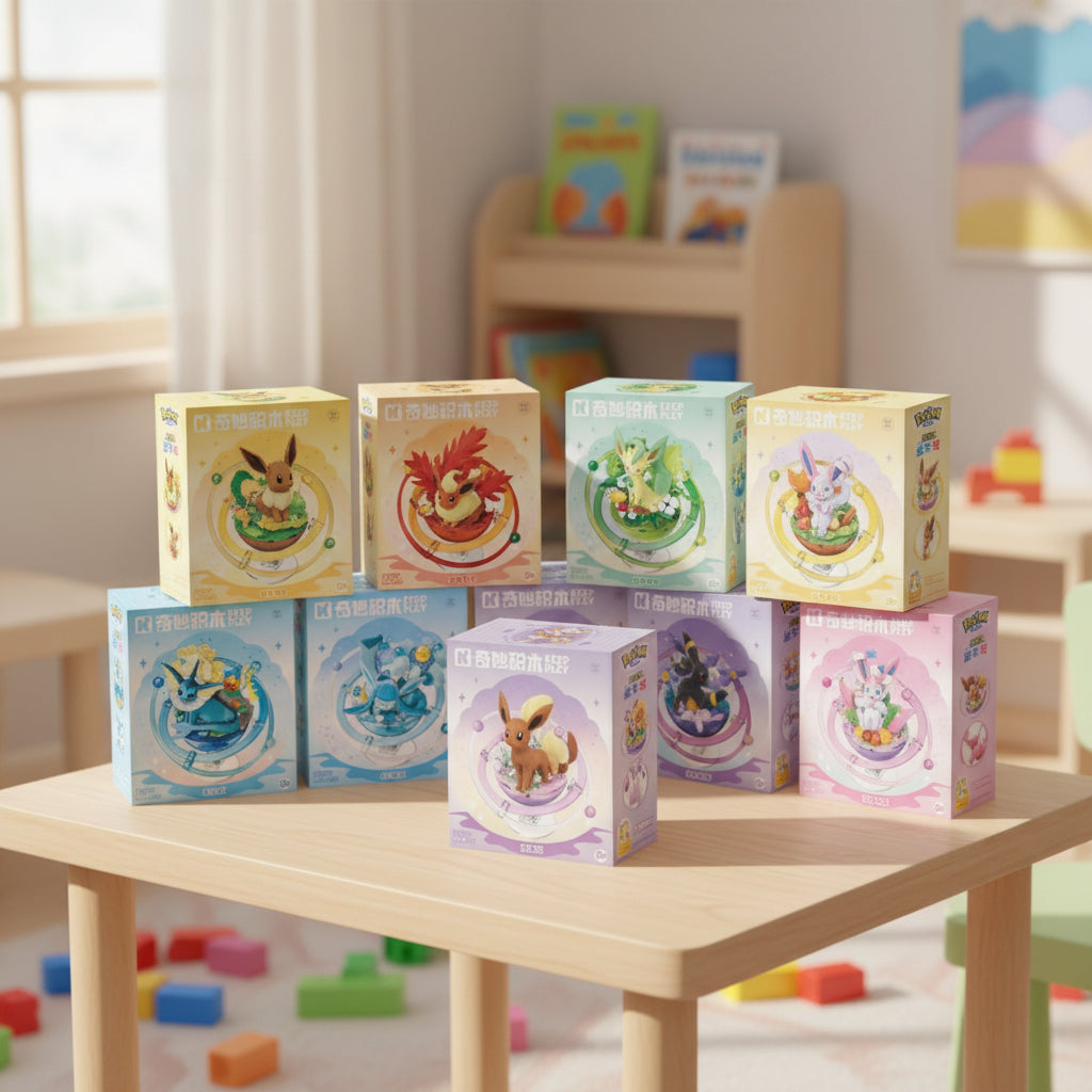 Pokemon: Keeppley - Espeon Set Para Armar