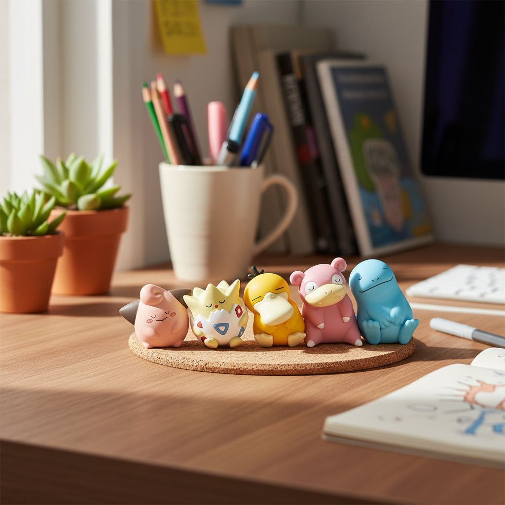Pokemon: Gashapon Takara Tomy A.r.t.s - Slowpoke Dormido