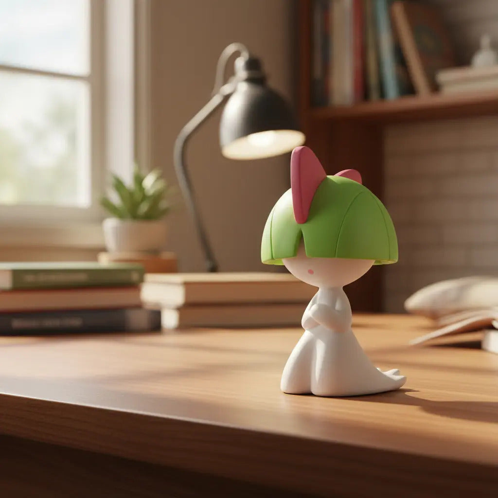 Pokemon: Gashapon Takara Tomy A.r.t.s - Ralts Dormido