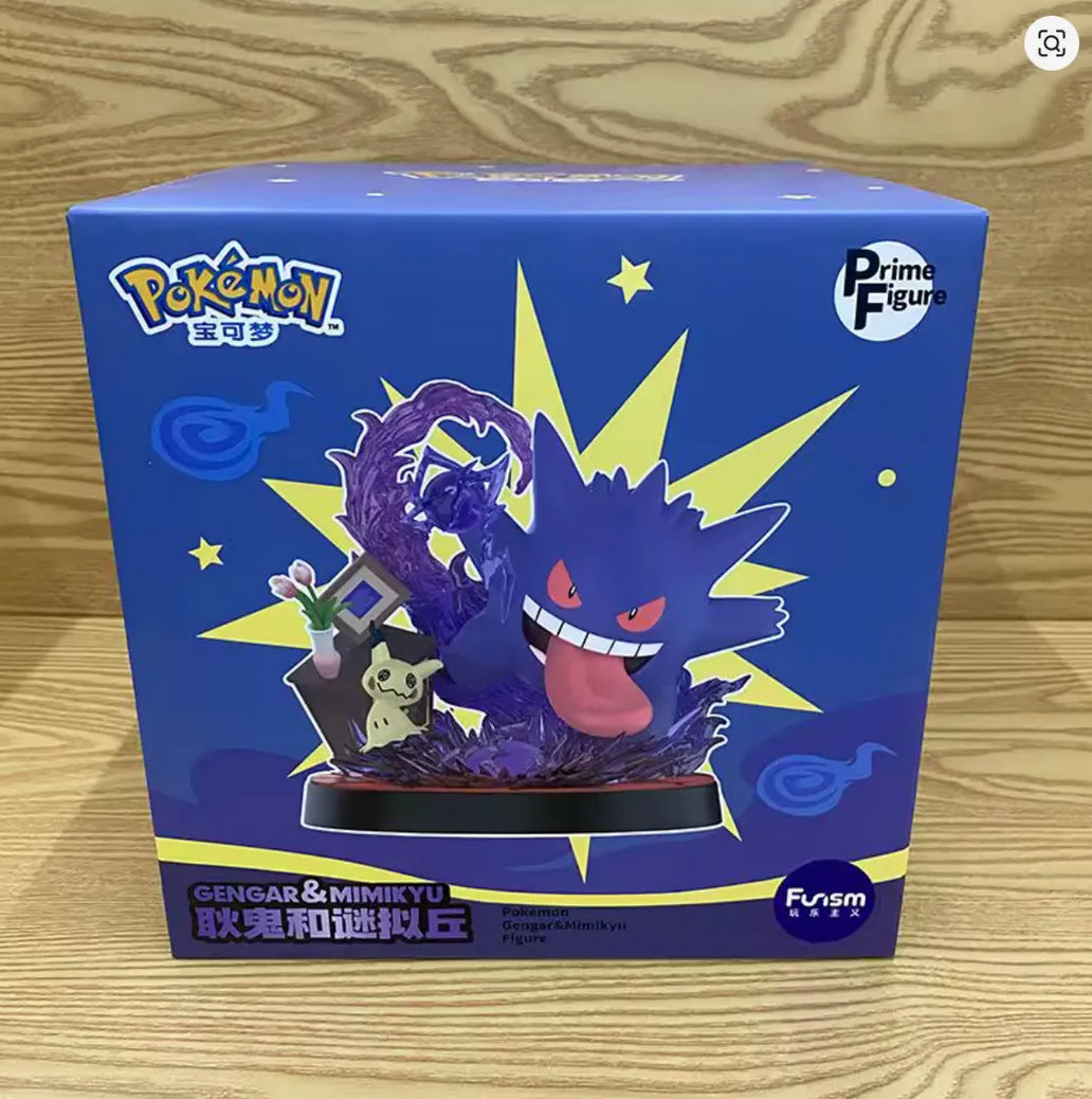 Pokemon: Funism Prime Figure - Gengar Y Mimikyu