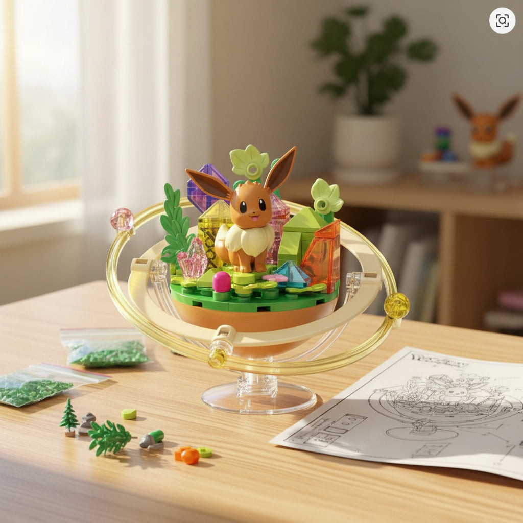 Pokemon: Keeppley - Eevee Set Para Armar