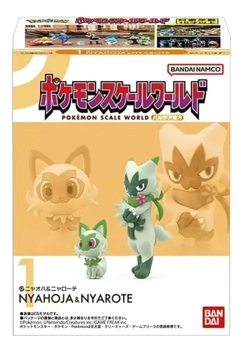 Pokemon: Scale World Bandai - Sprigatito Y Floragato
