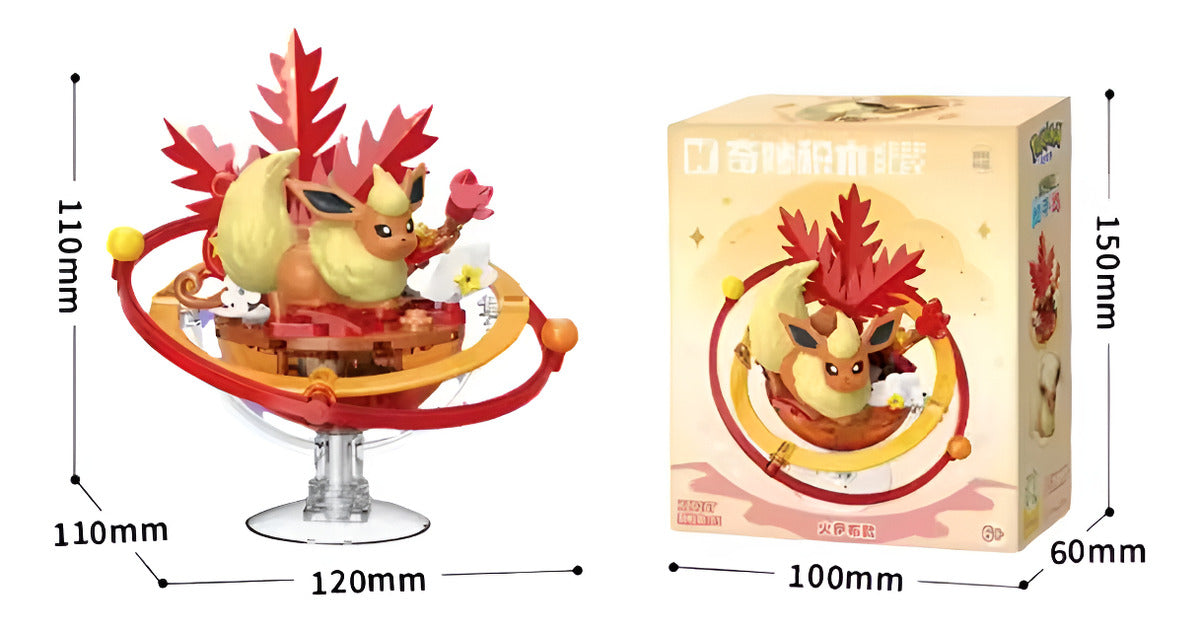 Pokemon: Keeppley - Flareon Set Para Armar