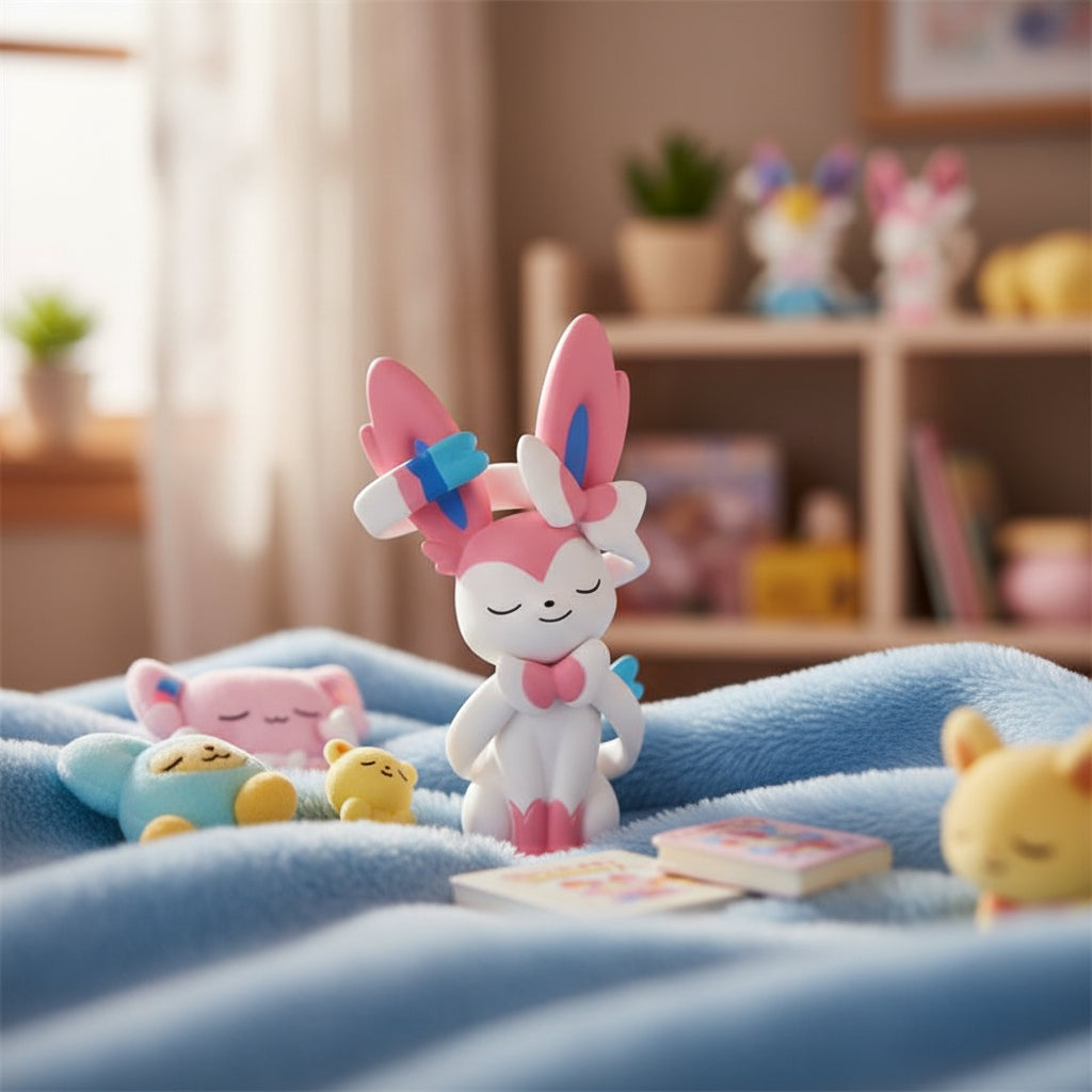Pokemon: Gashapon Takara Tomy A.r.t.s - Sylveon Dormido