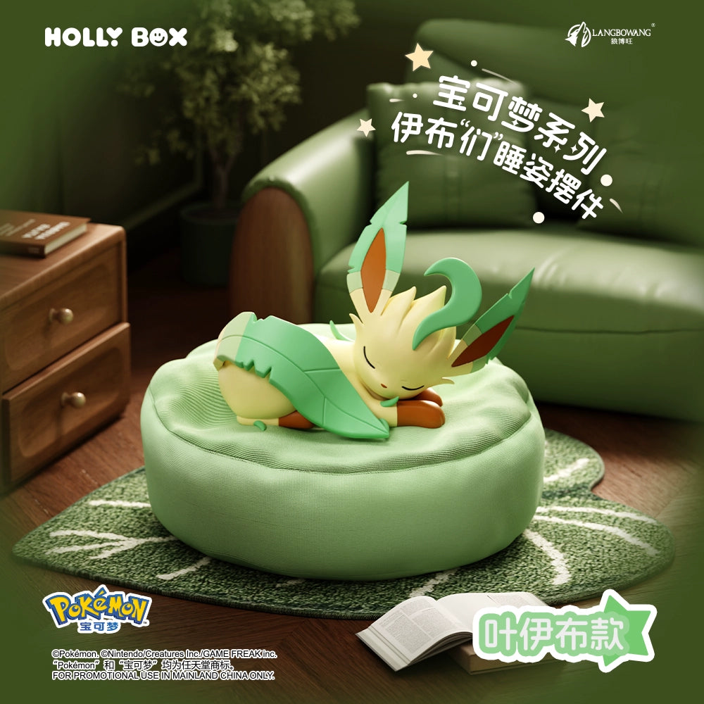 Pokemon: Langbowang Holly Box - Leafeon Dormido