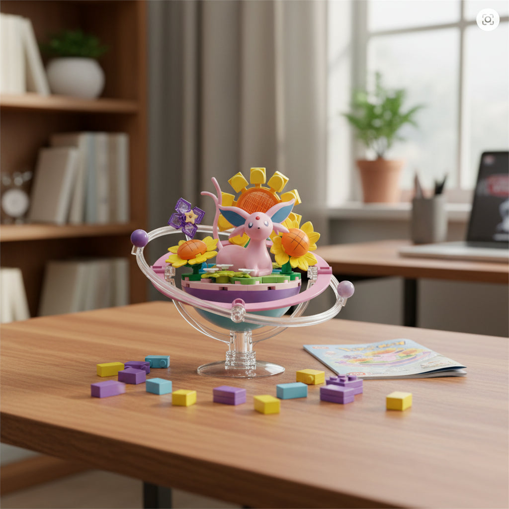 Pokemon: Keeppley - Espeon Set Para Armar