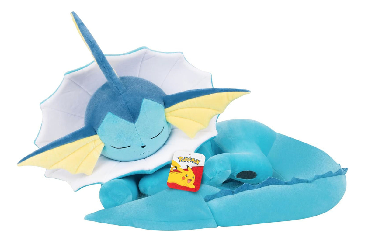 Pokemon: Jazwares Peluche - Vaporeon Dormido