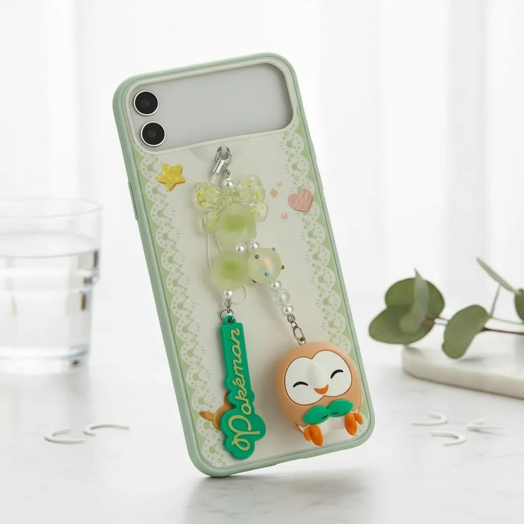 Pokemon: Langbowang Llavero Celular - Rowlet