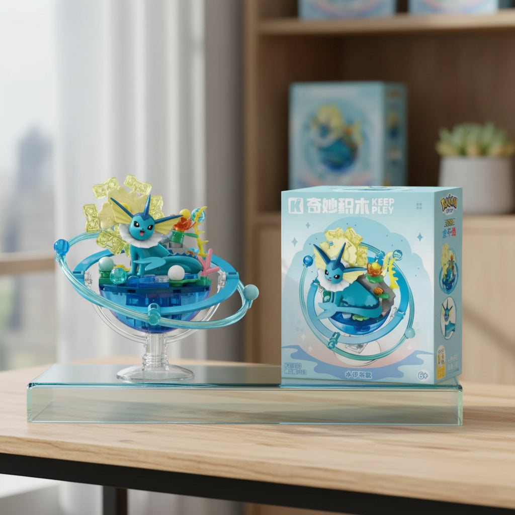 Pokemon: Keeppley - Vaporeon Set Para Armar