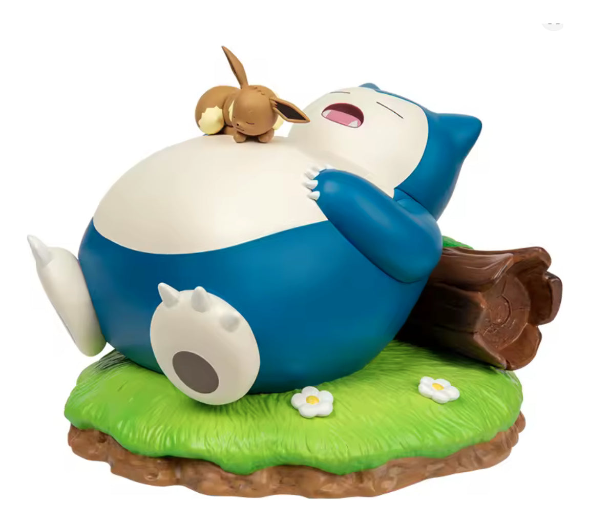 Pokemon: Funism Prime Figure - Snorlax Y Eevee