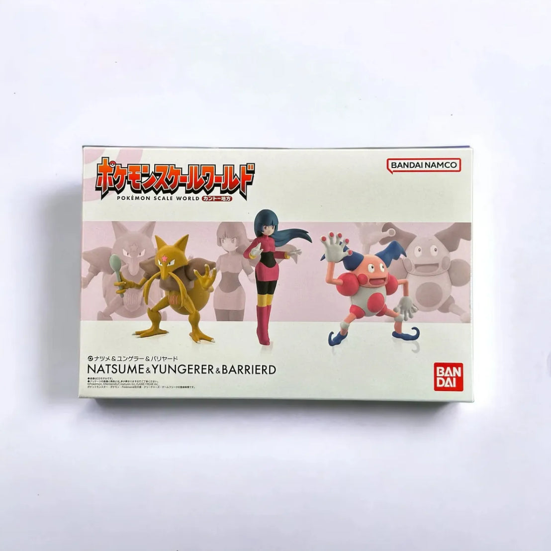 Pokemon: Scale World Bandai - Sabrina, Kadabra Y Mr. Mime