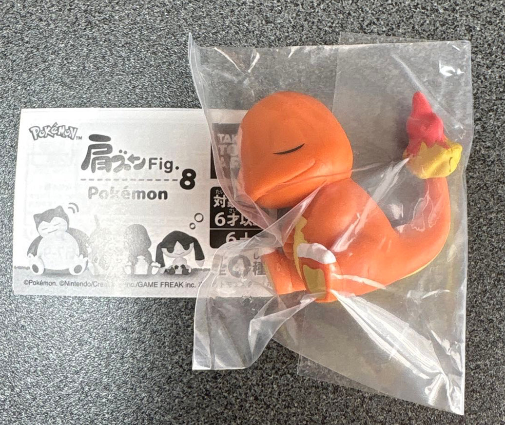 Pokemon: Gashapon Takara Tomy A.r.t.s - Charmander Dormido