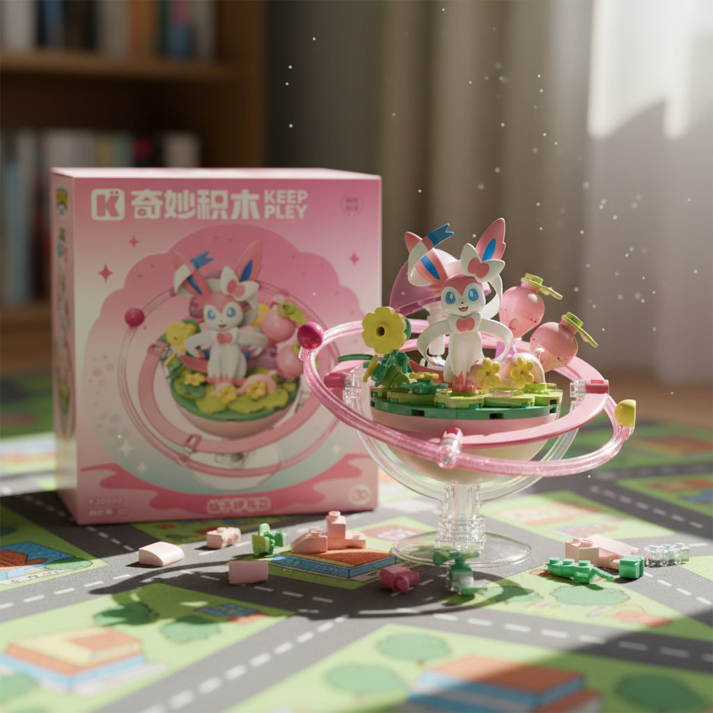 Pokemon: Keeppley - Sylveon Set Para Armar