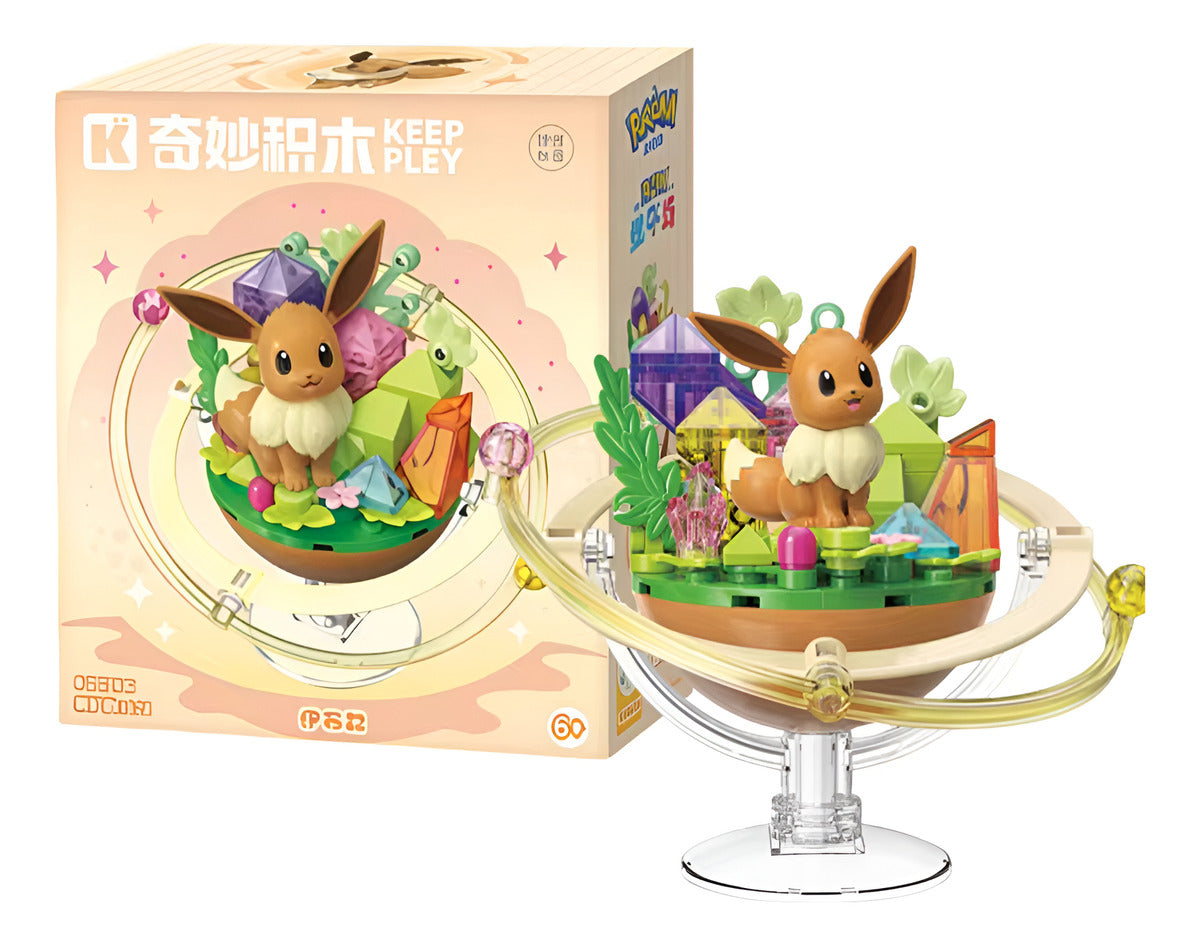 Pokemon: Keeppley - Eevee Set Para Armar