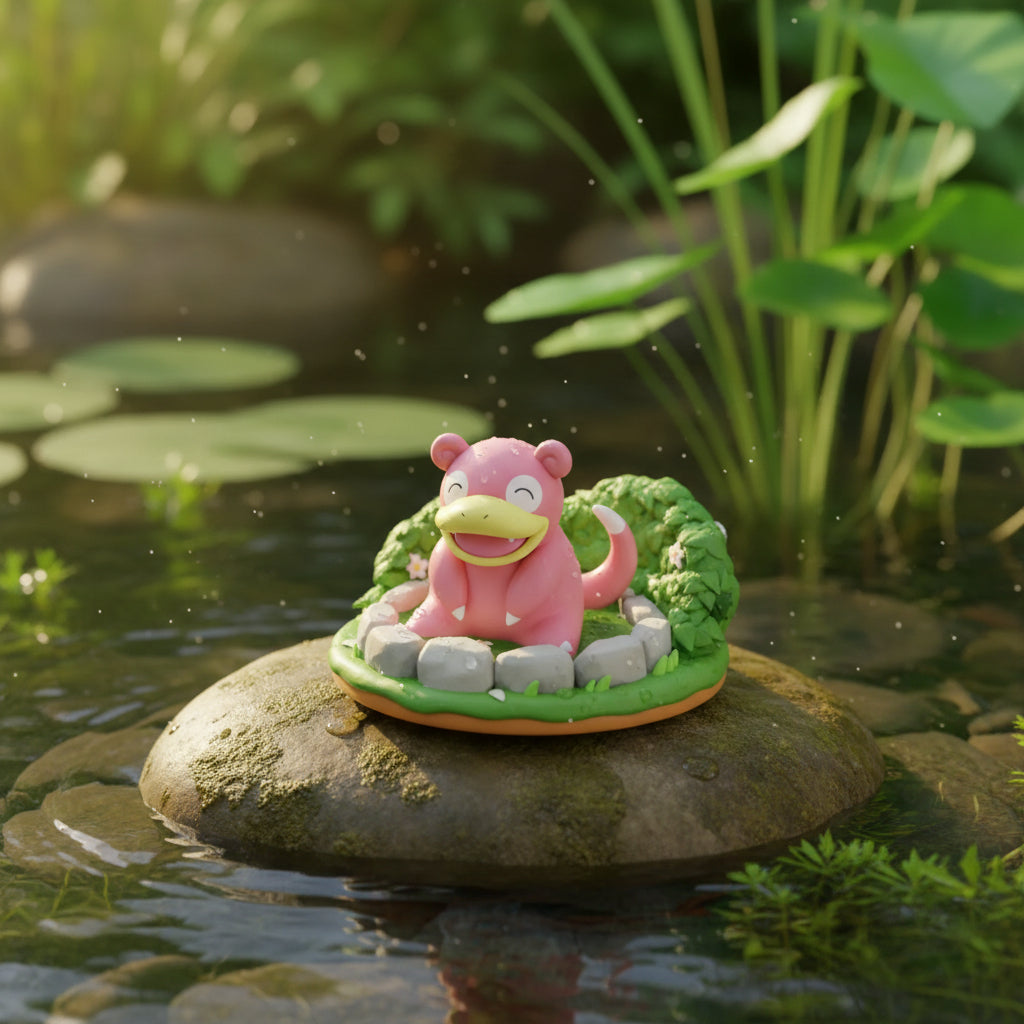 Pokemon: Langbowang Nature Wilderness - Slowpoke