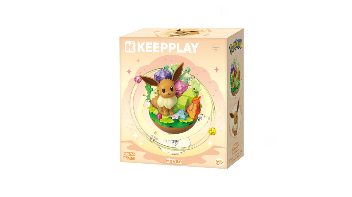Pokemon: Keeppley - Eevee Set Para Armar