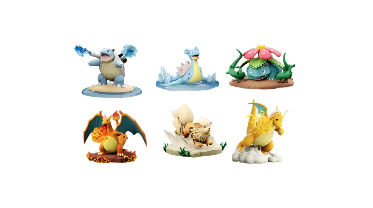Pokemon: Langbowang - Charizard Venusaur Blastoise