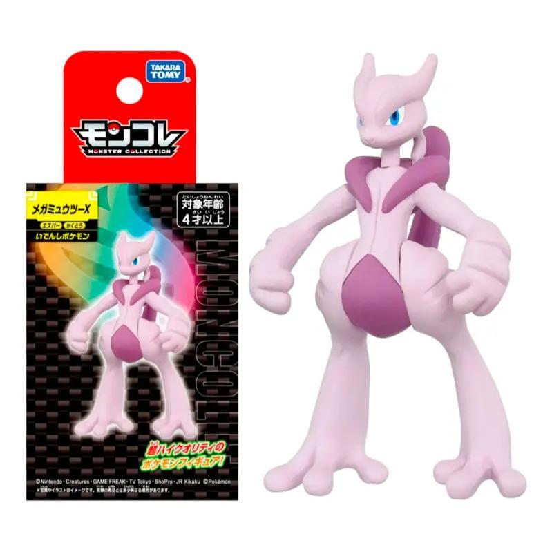 Pokemon: Mini Figura - Mega Mewtwo X (Takara Tomy)