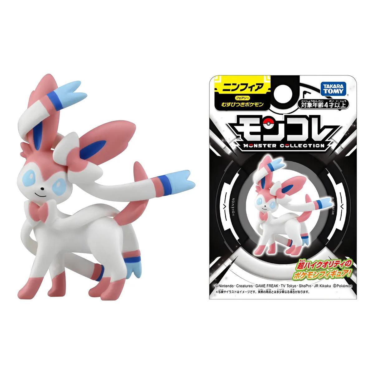 Pokemon: Mini Figura - Sylveon (Takara Tomy)