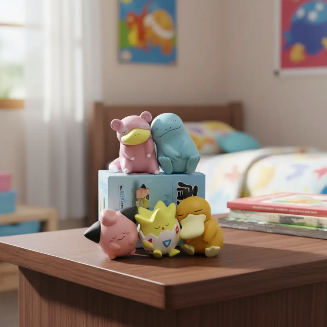 Pokemon: Gashapon Takara Tomy A.r.t.s - Quagsire Dormido