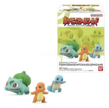 Pokemon: Scale World Bandai - Bulbasaur Charmander y Squirtle