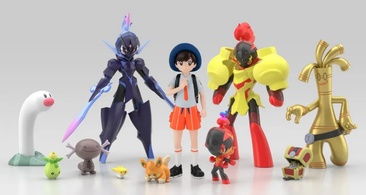 Pokemon: Scale World Bandai - Wooper Tatsugiri Charcadet