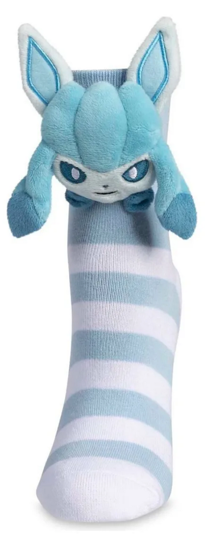 Calcetines: Pokemon Center Eevee Evoluciones - Glaceon