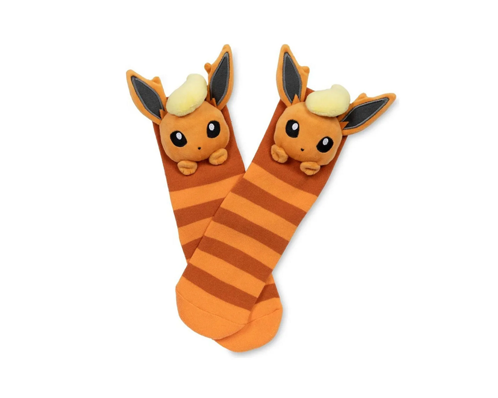 Calcetines: Pokemon Center Eevee Evoluciones - Flareon