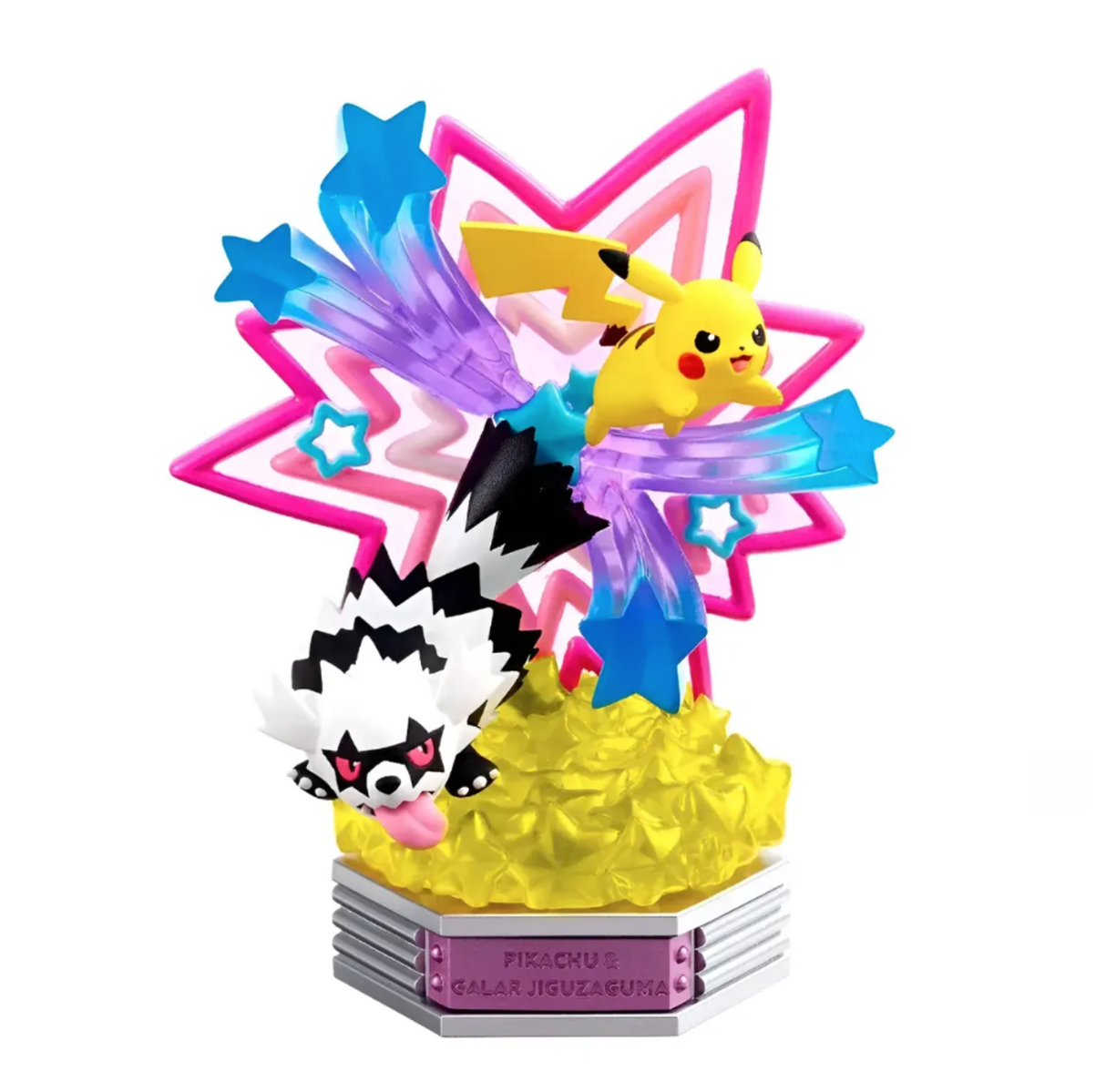 Pokemon: Rement Pokemon Neon Party - Pikachu Y Galarian Zigz