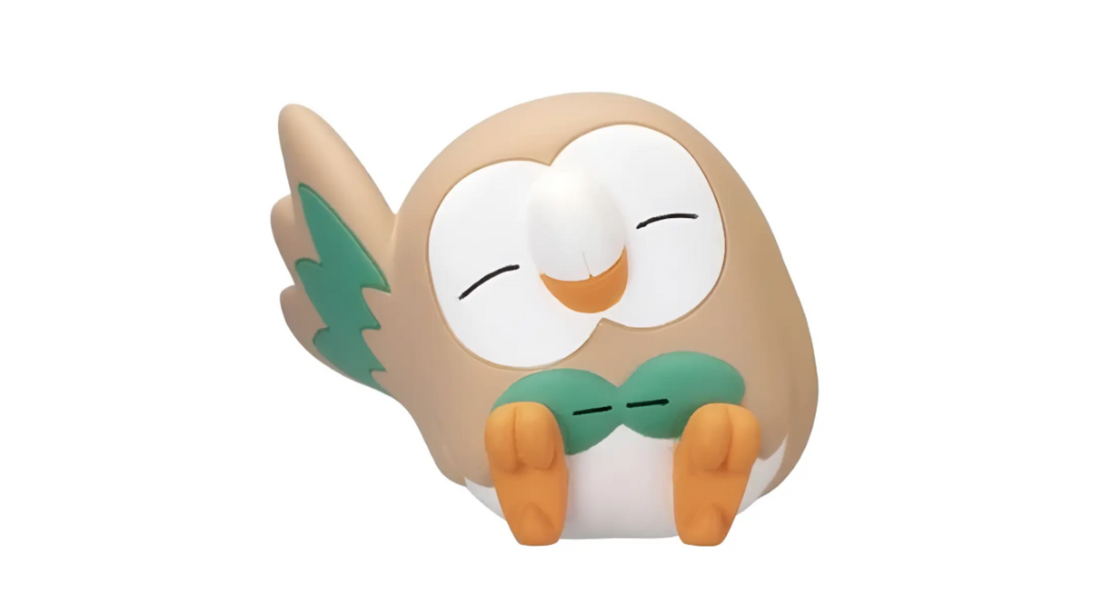 Pokemon: Gashapon Takara Tomy A.r.t.s - Rowlet Dormido
