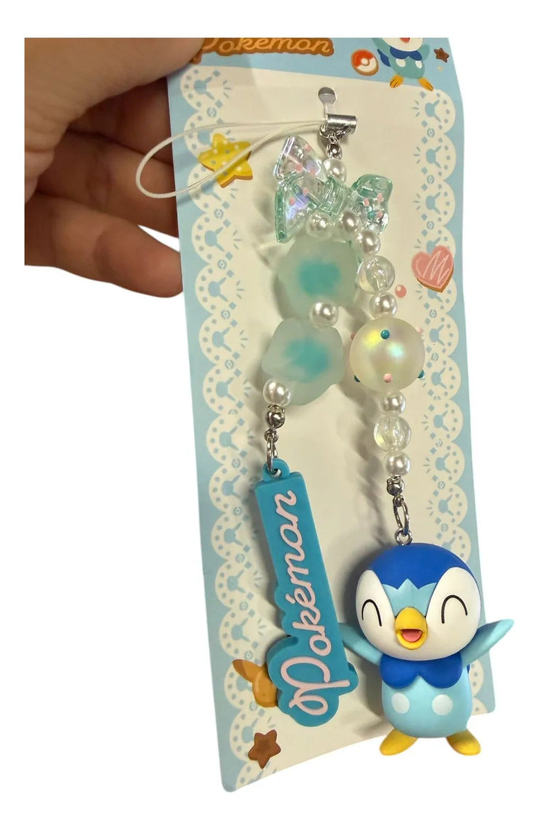 Pokemon: Langbowang Llavero Celular - Piplup