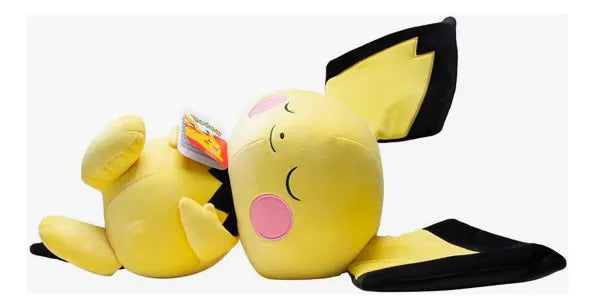Pokemon: Jazwares Peluche - Pichu Dormido