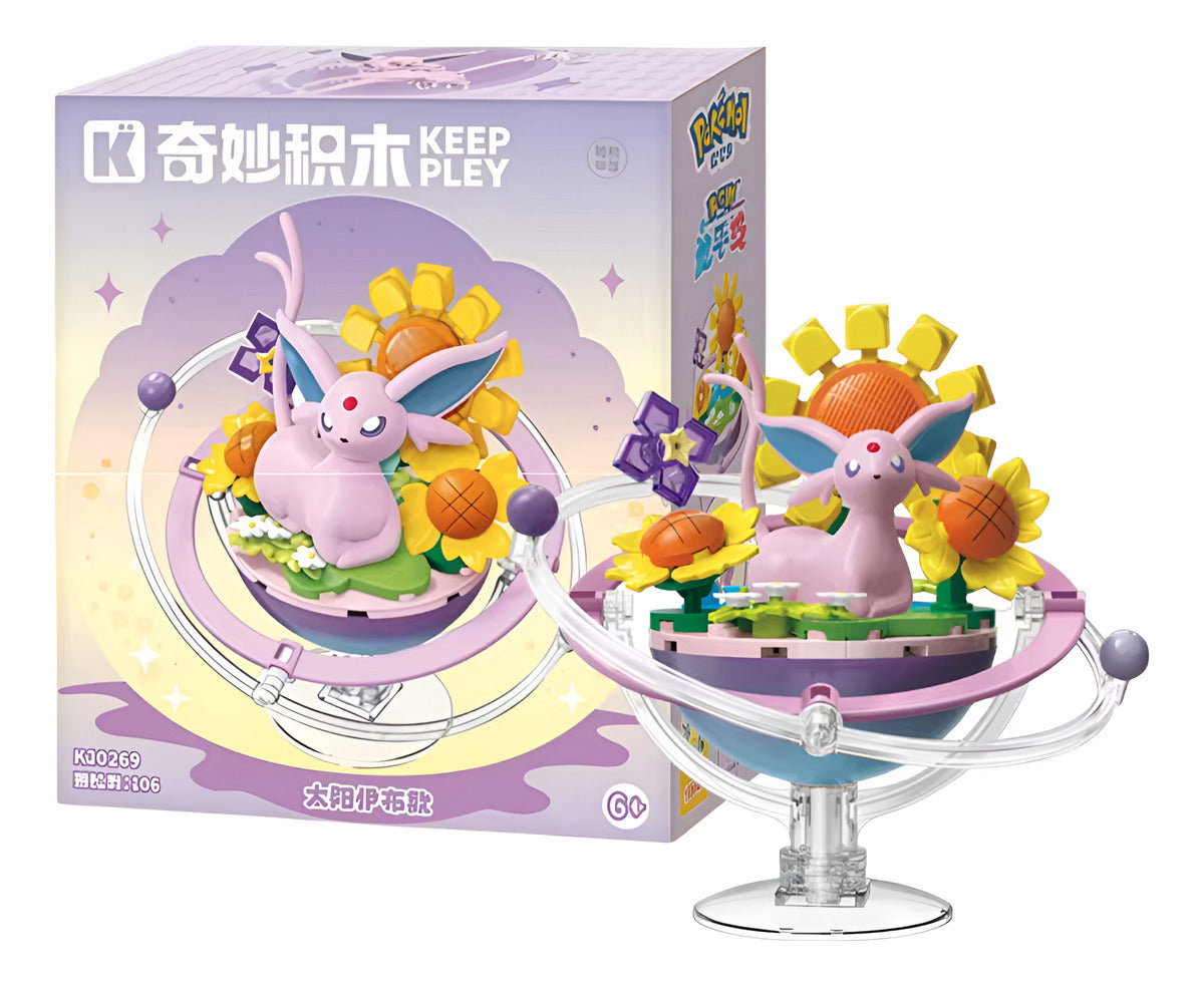 Pokemon: Keeppley - Espeon Set Para Armar