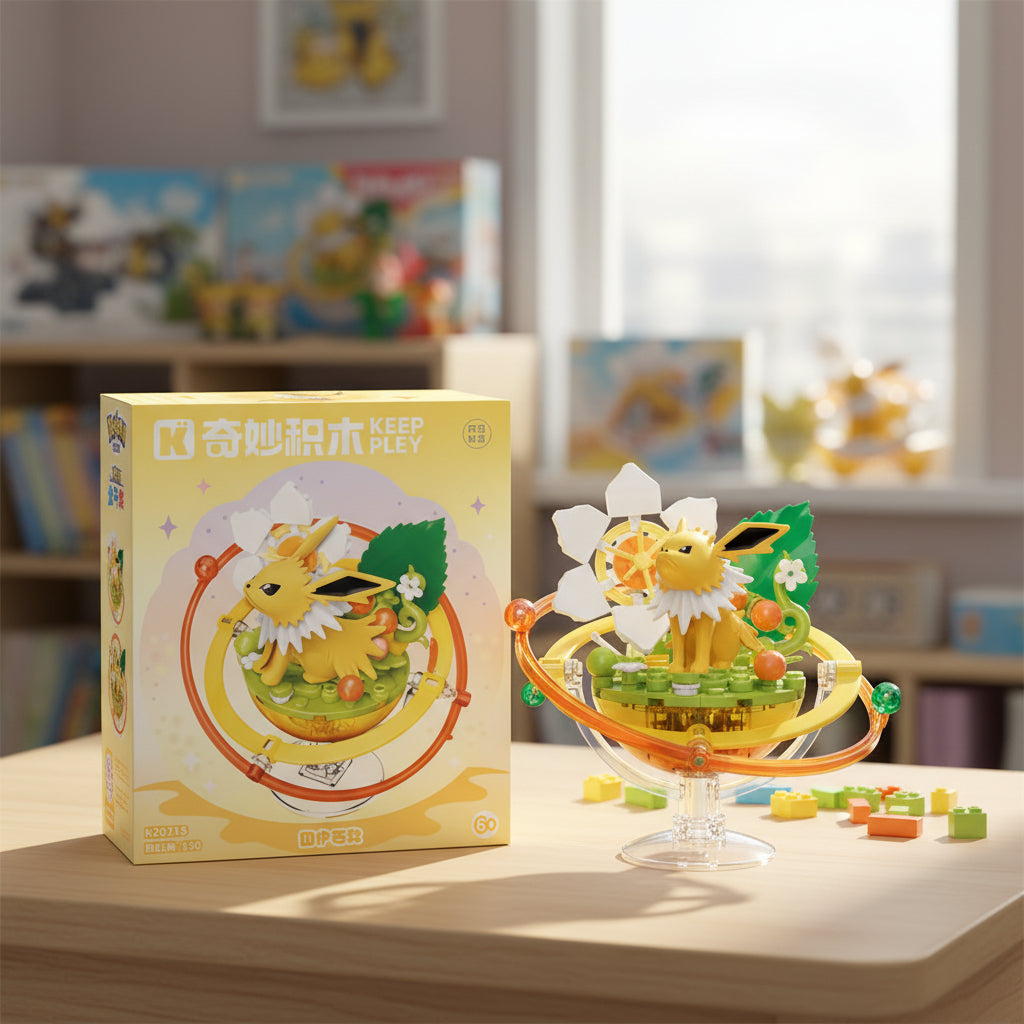 Pokemon: Keeppley - Jolteon Set Para Armar