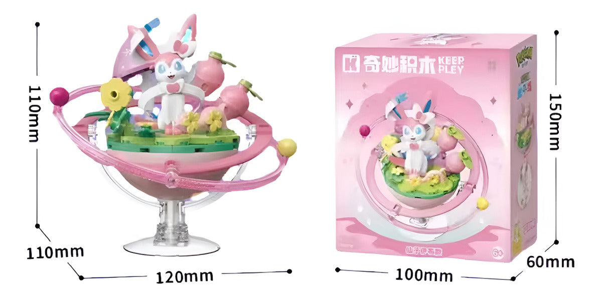 Pokemon: Keeppley - Sylveon Set Para Armar