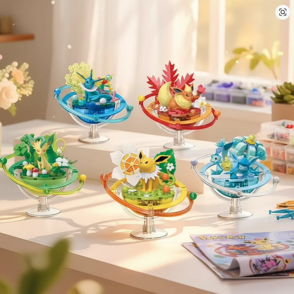 Pokemon: Keeppley - Leafeon Set Para Armar