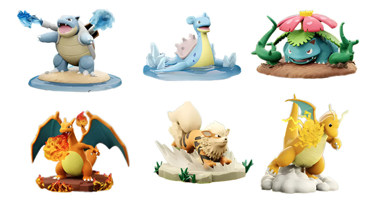 Pokemon: Langbowang - Charizard Venusaur Blastoise