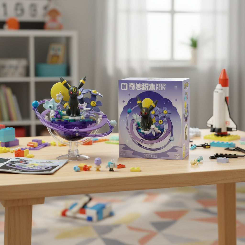 Pokemon: Keeppley - Umbreon Set Para Armar