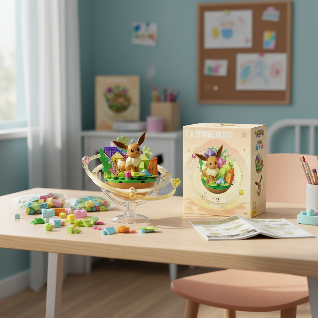 Pokemon: Keeppley - Eevee Set Para Armar