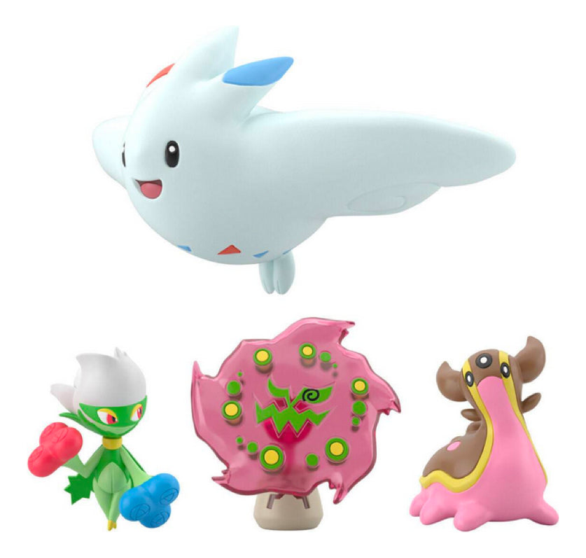 Pokemon: Scale World Bandai-set Roserade, Tritodon, Togekiss