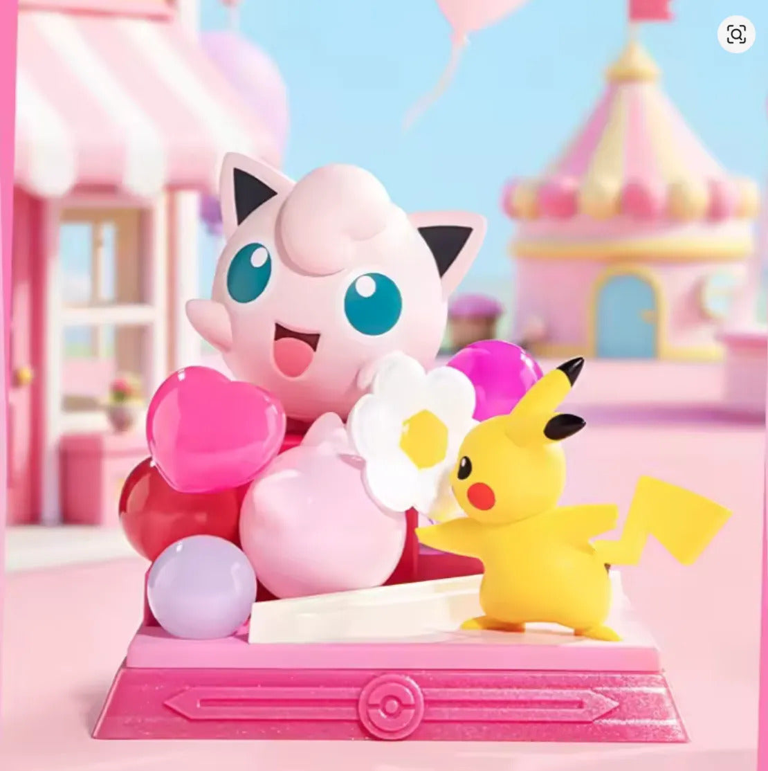 Pokemon: Funism Pikachu And Friends - Pikachu Y Jigglypuff