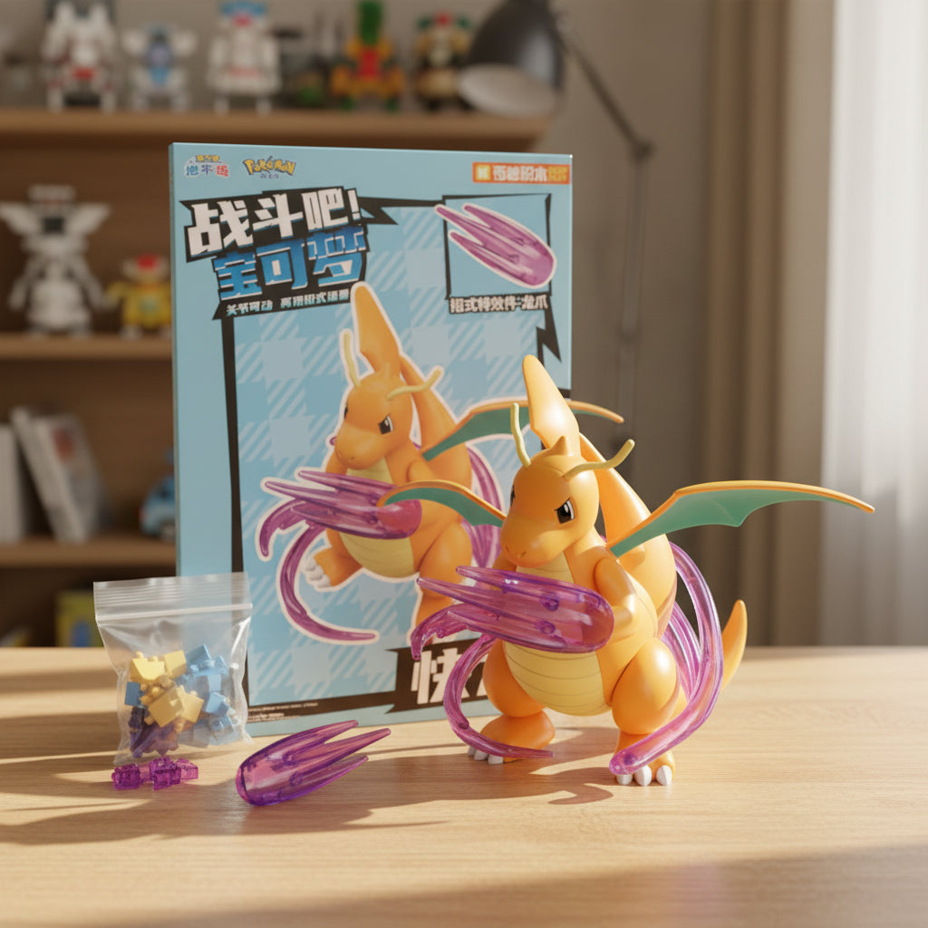 Pokemon: Keeppley - Dragonite Set Para Armar